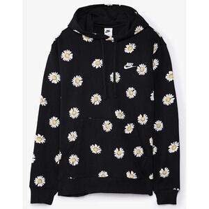 Nike Sportswear Sport Essentials Men's Pullover Hoodie Sunflower 2XL Black White